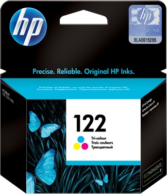 HP 122 Tri-Colour Original Ink