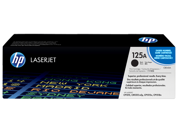 HP 125A Black Original LaserJet Toner