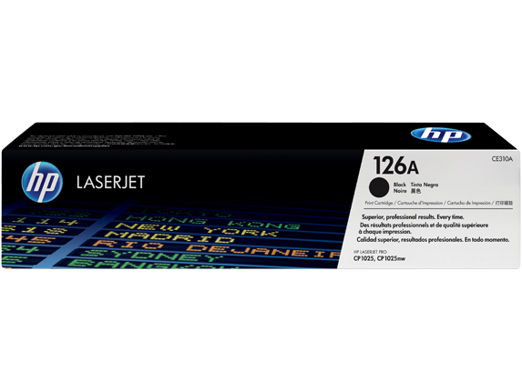 HP 126A Black Original LaserJet Toner