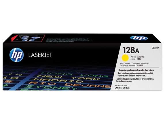 HP 128A Yellow Original LaserJet Toner